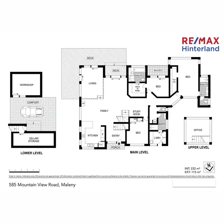 Floorplan of Homely house listing, 585 Mountain View Road, Maleny QLD 4552