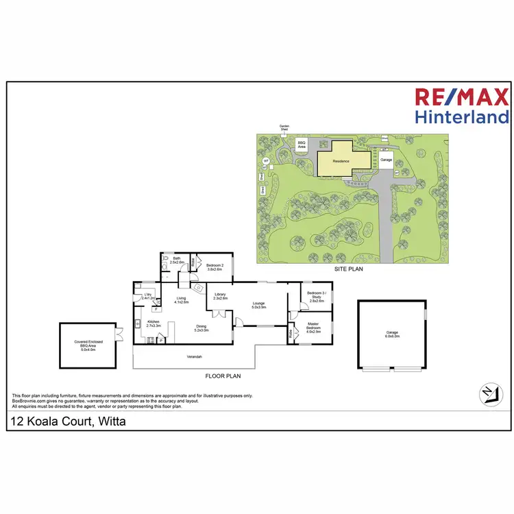 Floorplan of Homely house listing, 12 Koala Court, Witta QLD 4552