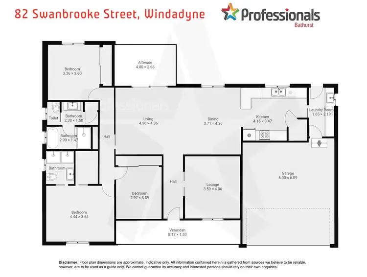 Floorplan of Homely house listing, 82 Swanbrooke Street, Windradyne NSW 2795