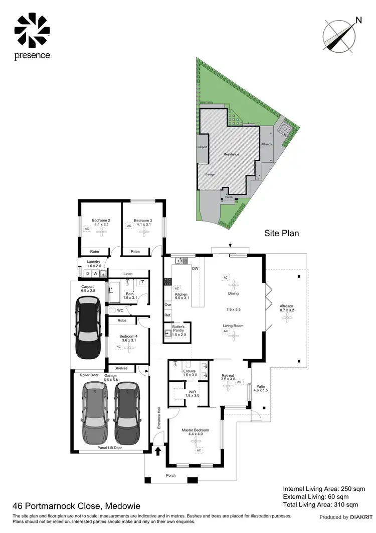 Floorplan of Homely house listing, 46 Portmarnock Close, Medowie NSW 2318