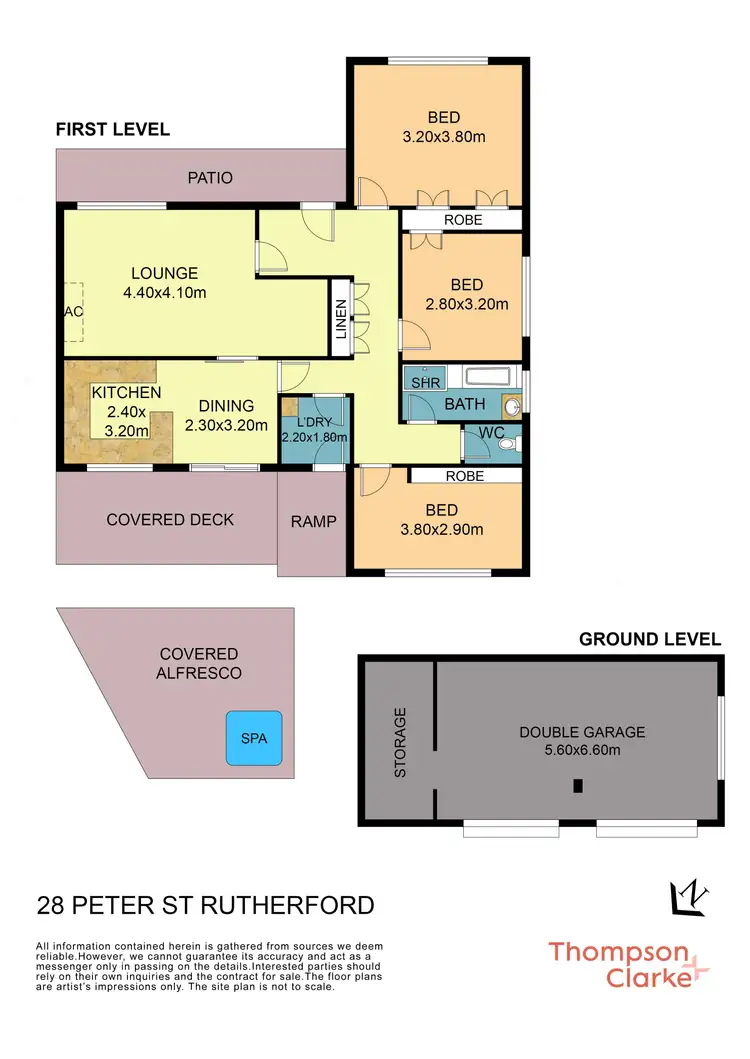 Floorplan of Homely house listing, 28 Peter Street, Rutherford NSW 2320