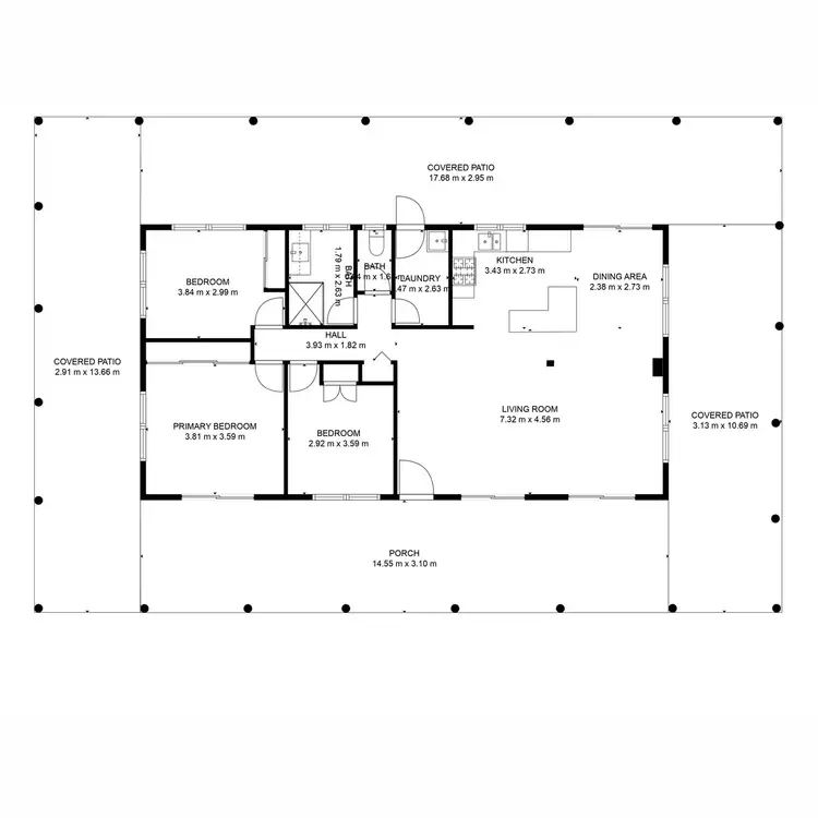 Floorplan of Homely house listing, 20 Kehls Road, Avondale QLD 4670