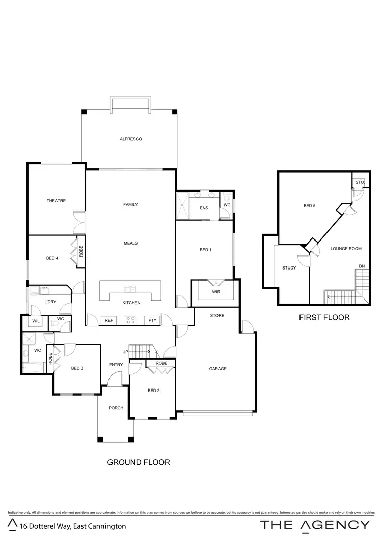 Floorplan of Homely house listing, 16 Dotterel Way, East Cannington WA 6107