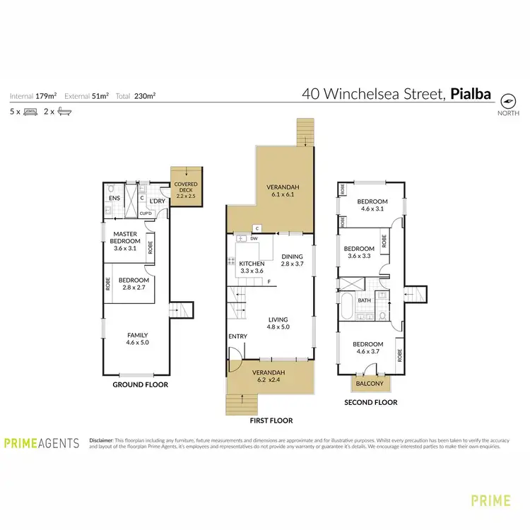 Floorplan of Homely house listing, 40 Winchelsea Street, Pialba QLD 4655