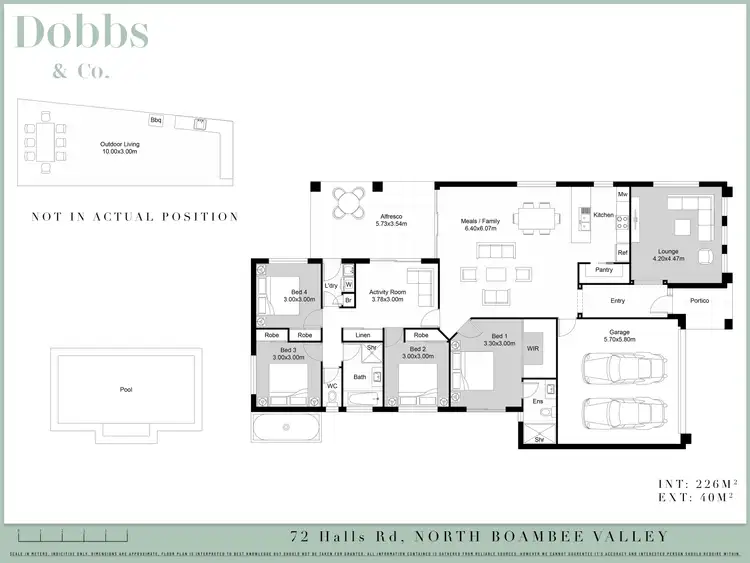 Floorplan of Homely house listing, 72 Halls Road, North Boambee Valley NSW 2450