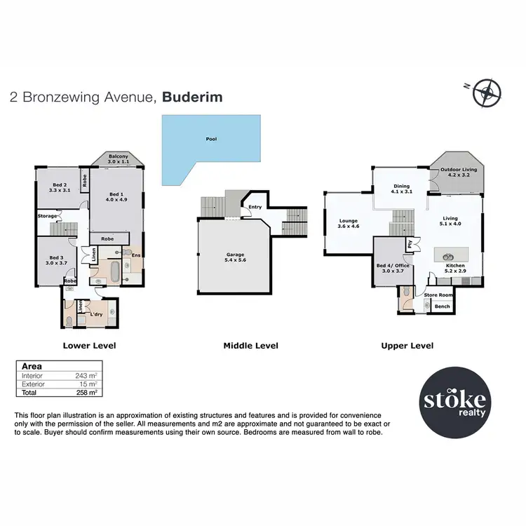 Floorplan of Homely house listing, 2 Bronzewing Avenue, Buderim QLD 4556