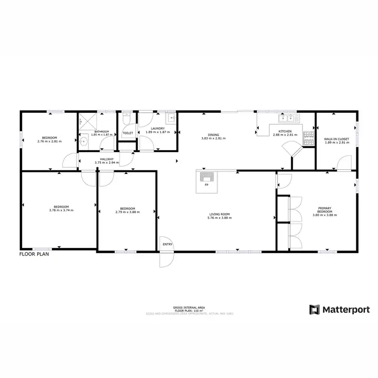 Floorplan of Homely house listing, 19 Radnor Road, York WA 6302