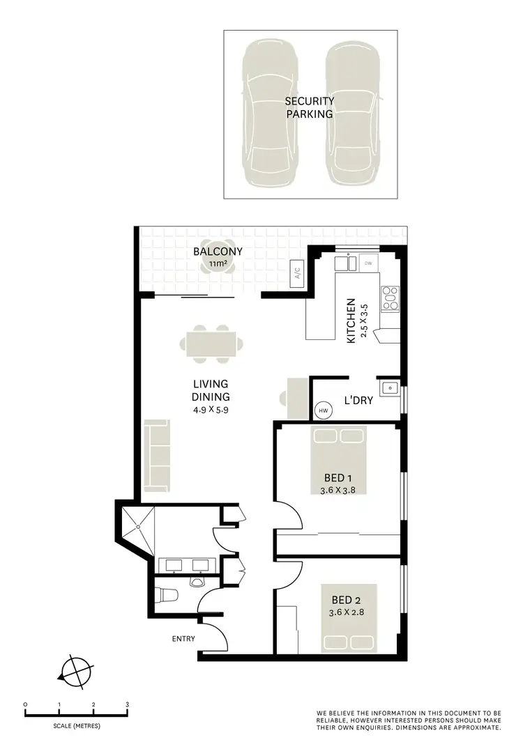 Floorplan of Homely apartment listing, 27/29-35 Roslyn Gardens, Elizabeth Bay NSW 2011