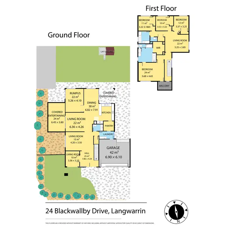 Floorplan of Homely house listing, 24 Black Wallaby Drive, Langwarrin VIC 3910