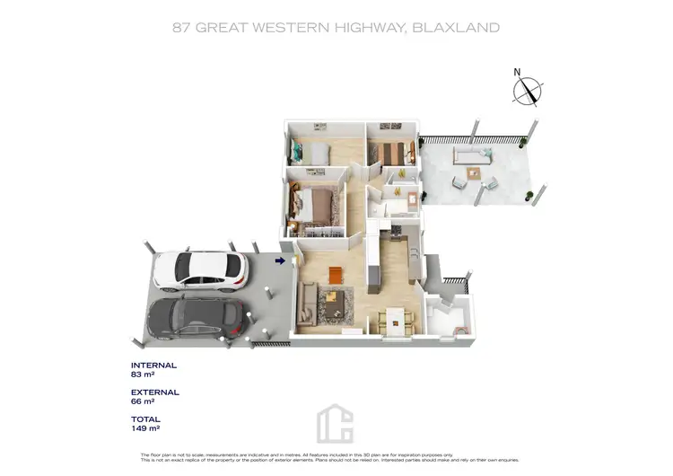 Floorplan of Homely house listing, 87 Great Western Highway, Blaxland NSW 2774