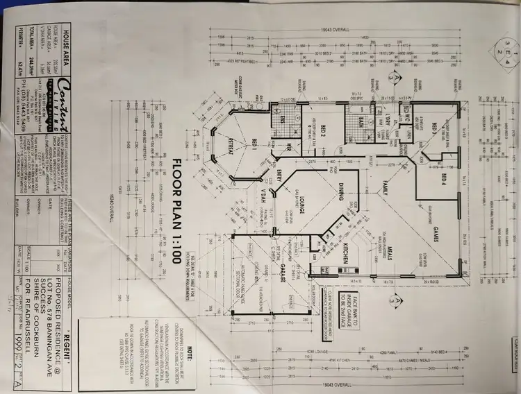 Floorplan of Homely house listing, 59 Baningan Avenue, Success WA 6164