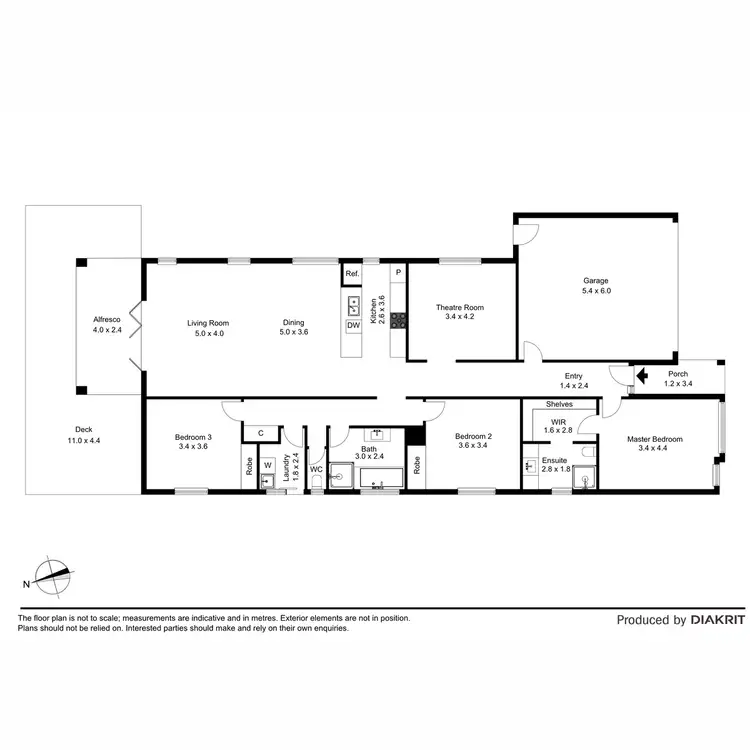 Floorplan of Homely house listing, 92 Elizabeth Drive, Lalor VIC 3075
