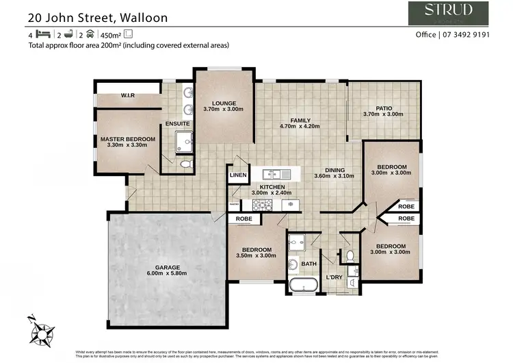 Floorplan of Homely house listing, 20 John Street, Walloon QLD 4306