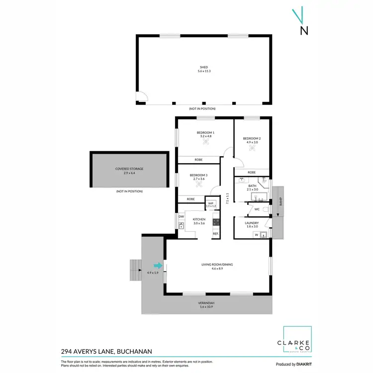 Floorplan of Homely house listing, 294 Averys Lane, Buchanan NSW 2323