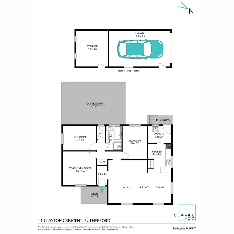 Floorplan of Homely house listing, 21 Clayton Crescent, Rutherford NSW 2320