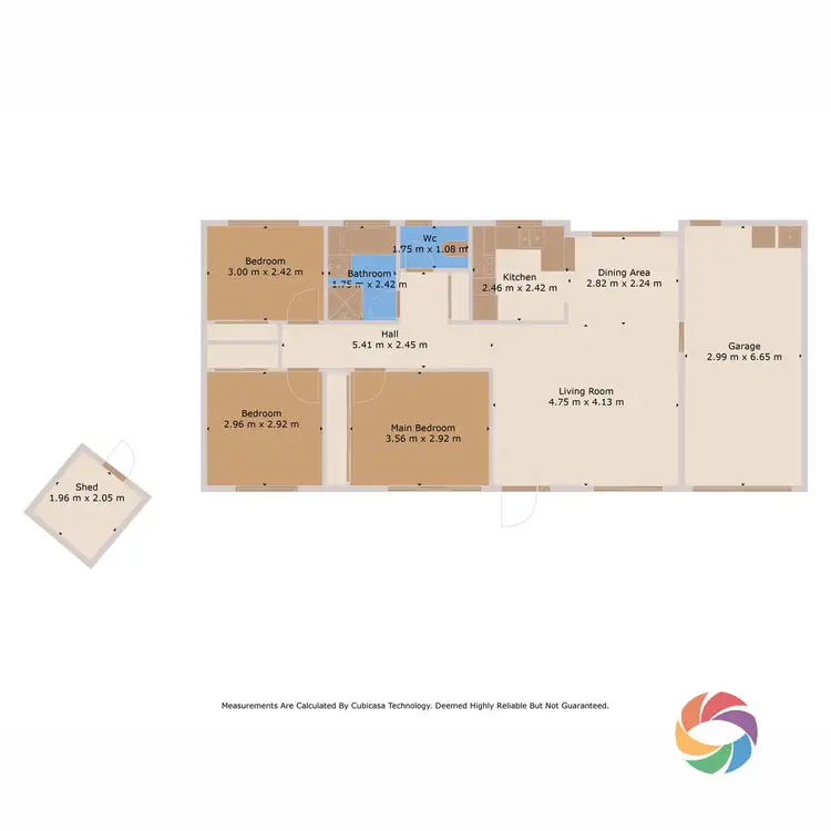 Floorplan of Homely house listing, 32 Greenlaw Place, Eight Mile Plains QLD 4113
