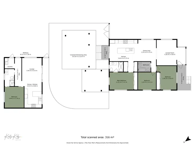 Floorplan of Homely house listing, 5 Wickham Street, Brighton QLD 4017