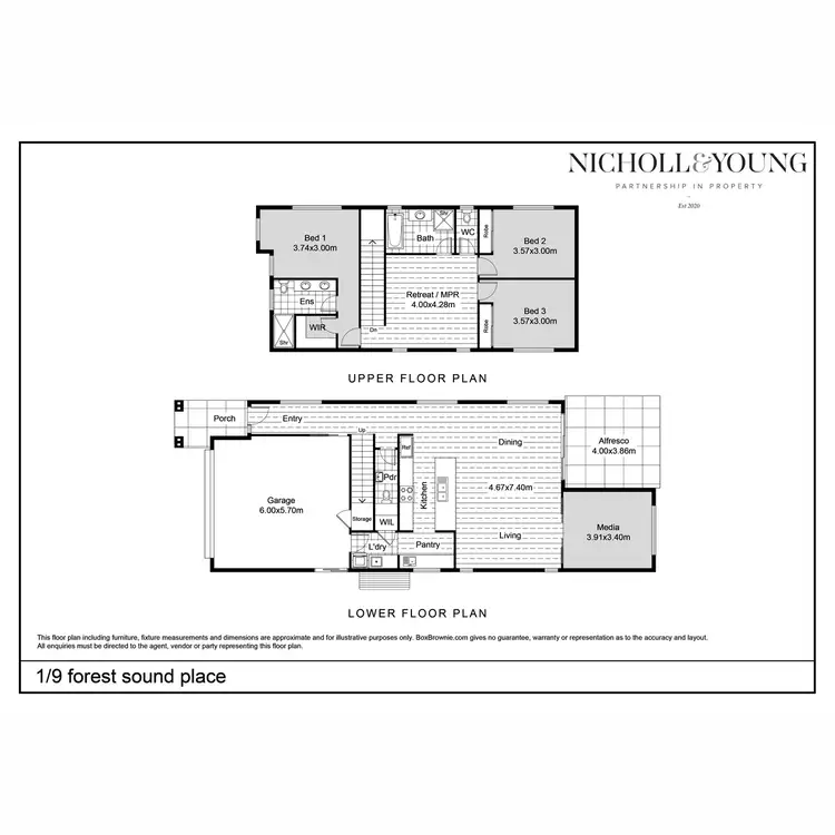 Floorplan of Homely house listing, 9 Forest Sound Place, Palmwoods QLD 4555