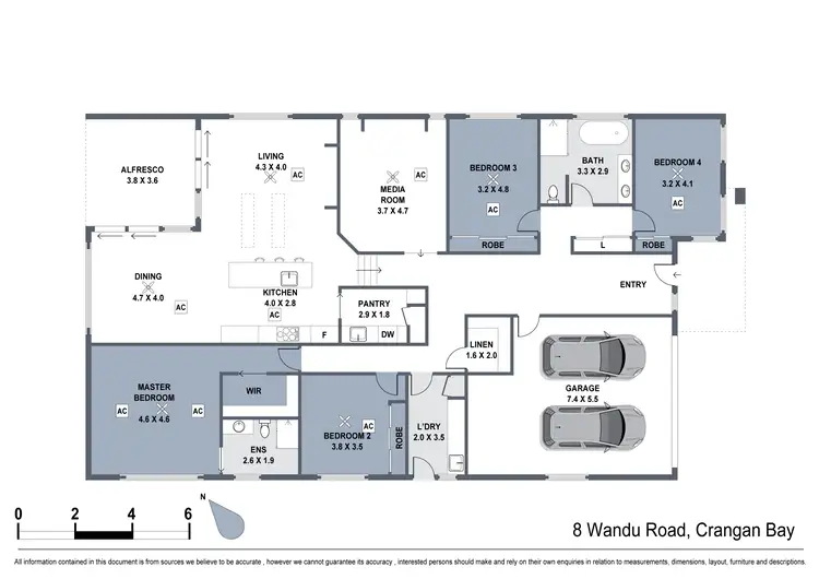 Floorplan of Homely house listing, 8 Wandu Road, Crangan Bay NSW 2259