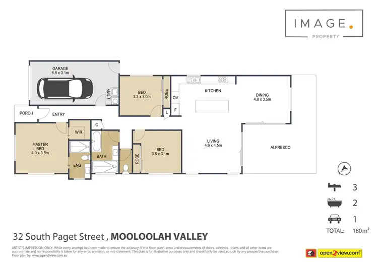 Floorplan of Homely house listing, 32 Paget Street, Mooloolah Valley QLD 4553