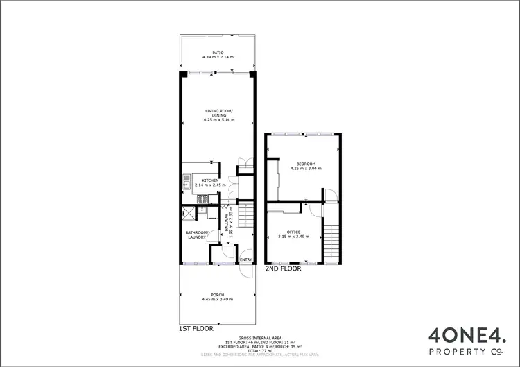 Floorplan of Homely unit listing, 6/14A Lowelly Road, Lindisfarne TAS 7015