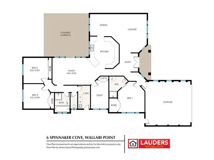 Floorplan of Homely house listing, 6 Spinnaker Cove, Wallabi Point NSW 2430