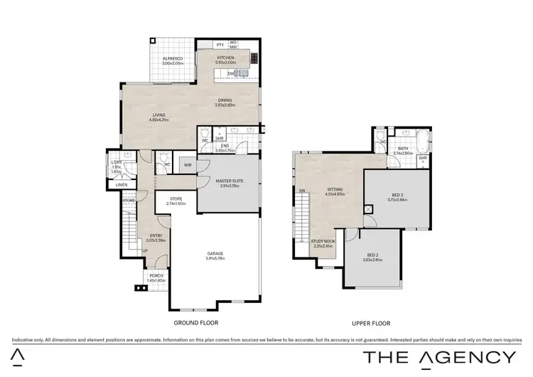 Floorplan of Homely townhouse listing, 83A Fitzroy Road, Rivervale WA 6103
