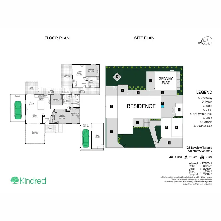 Floorplan of Homely house listing, 28 Bayview Terrace, Clontarf QLD 4019