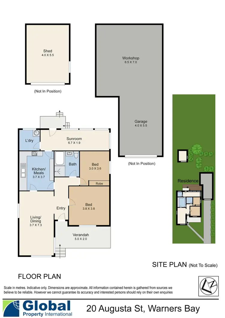 Floorplan of Homely house listing, 20 Augusta Street, Warners Bay NSW 2282