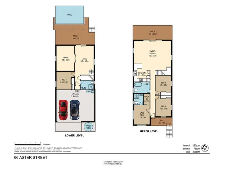 Floorplan of Homely house listing, 66 Aster Street, Cannon Hill QLD 4170