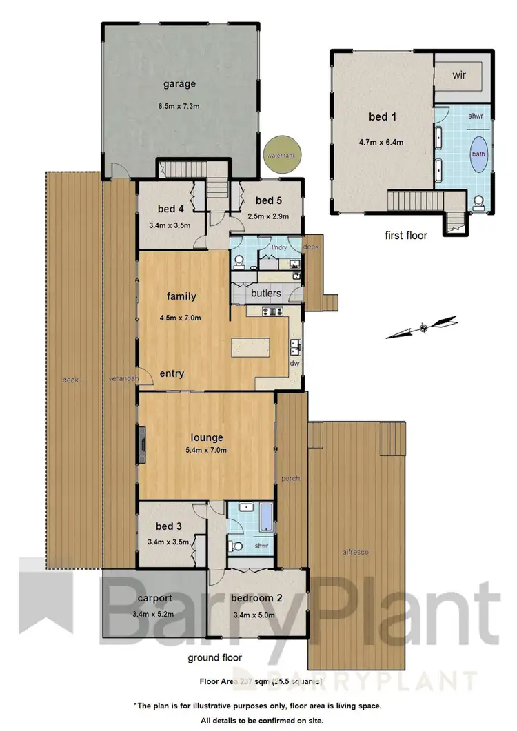 Floorplan of Homely house listing, 9 Majestic Drive, Emerald VIC 3782