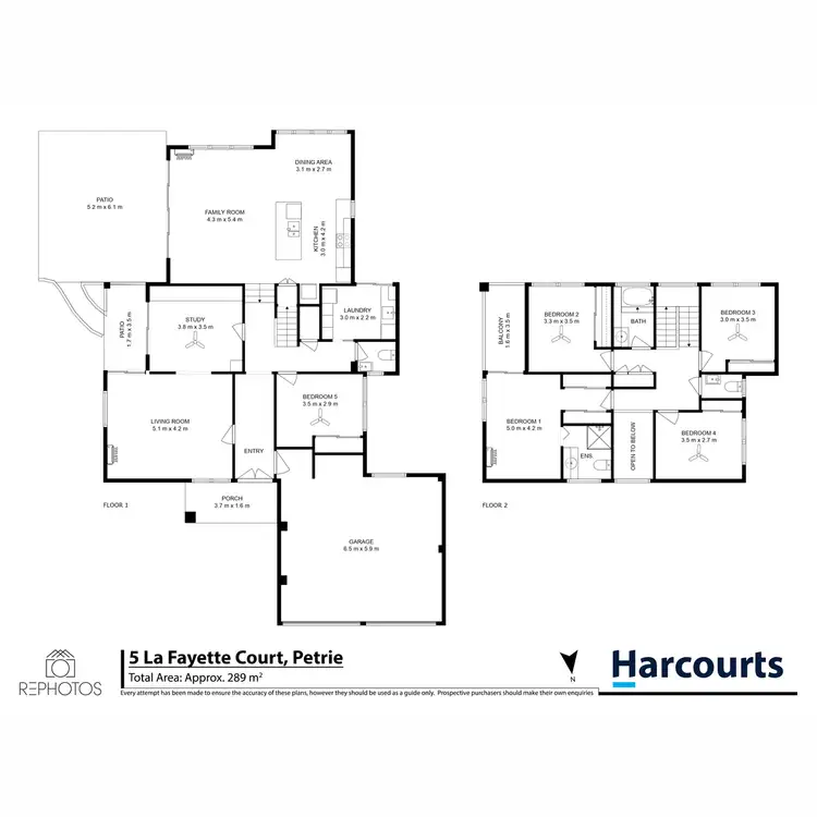 Floorplan of Homely house listing, 5 La Fayette Court, Petrie QLD 4502