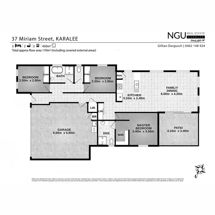 Floorplan of Homely house listing, 37 Miriam Street, Karalee QLD 4306