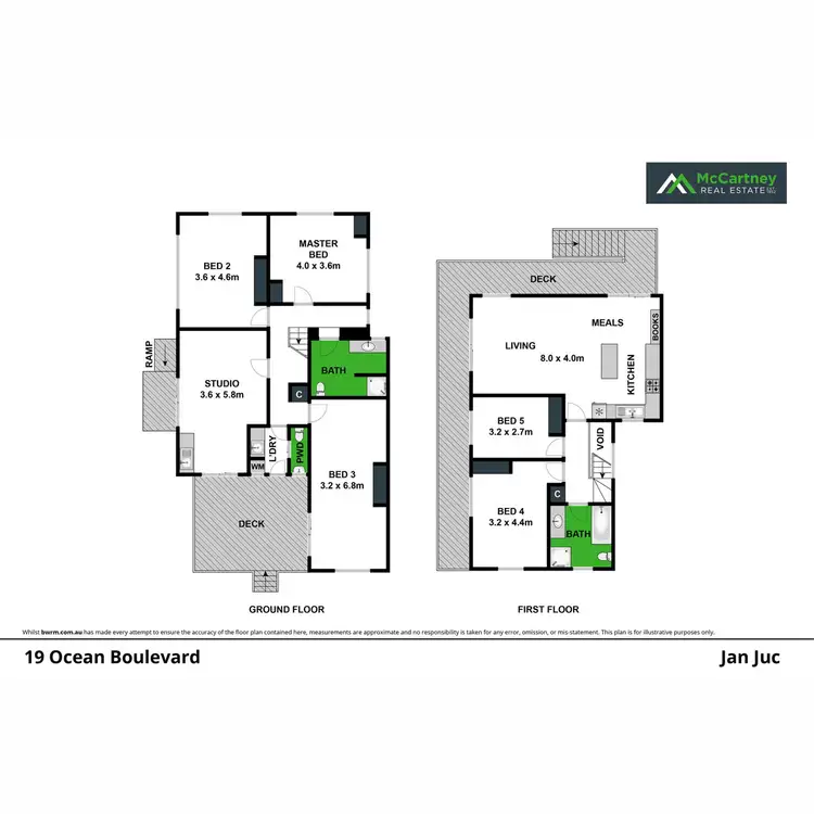Floorplan of Homely house listing, 19 Ocean Boulevard, Jan Juc VIC 3228
