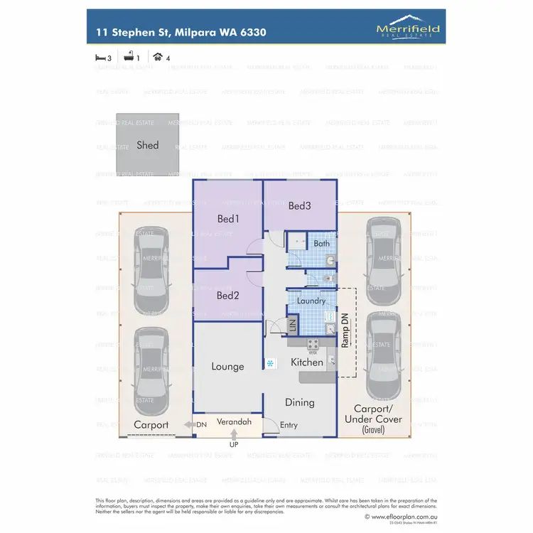 Floorplan of Homely house listing, 11 Stephen Street, Milpara WA 6330