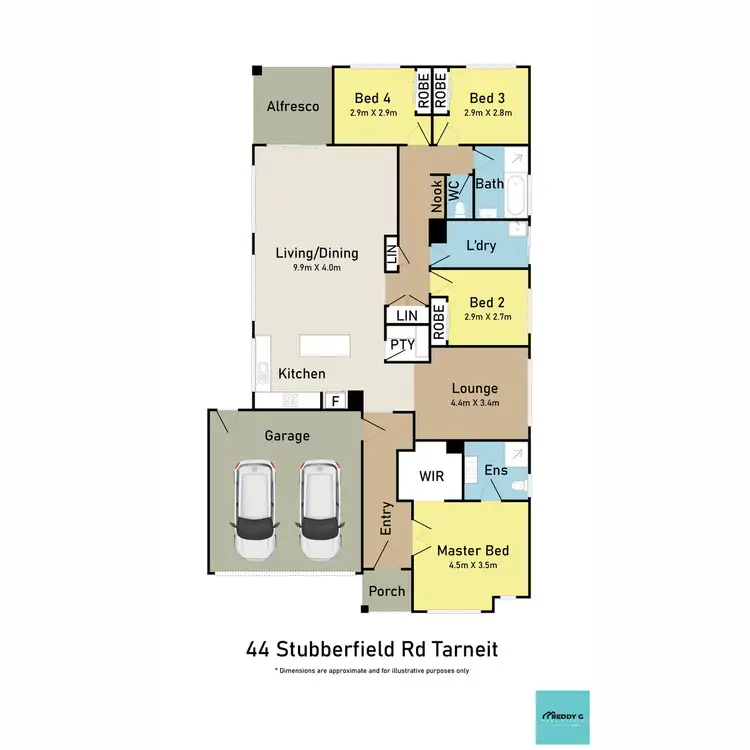 Floorplan of Homely house listing, 44 Stubberfield Road, Tarneit VIC 3029