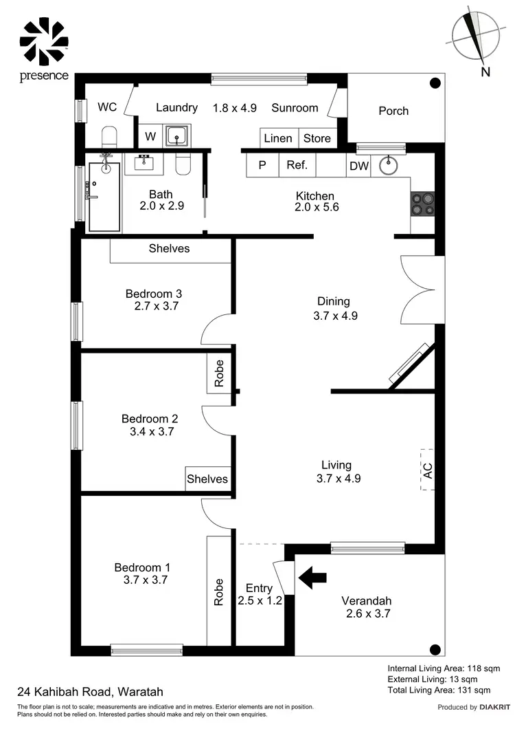 Floorplan of Homely house listing, 24 Kahibah Road, Waratah NSW 2298