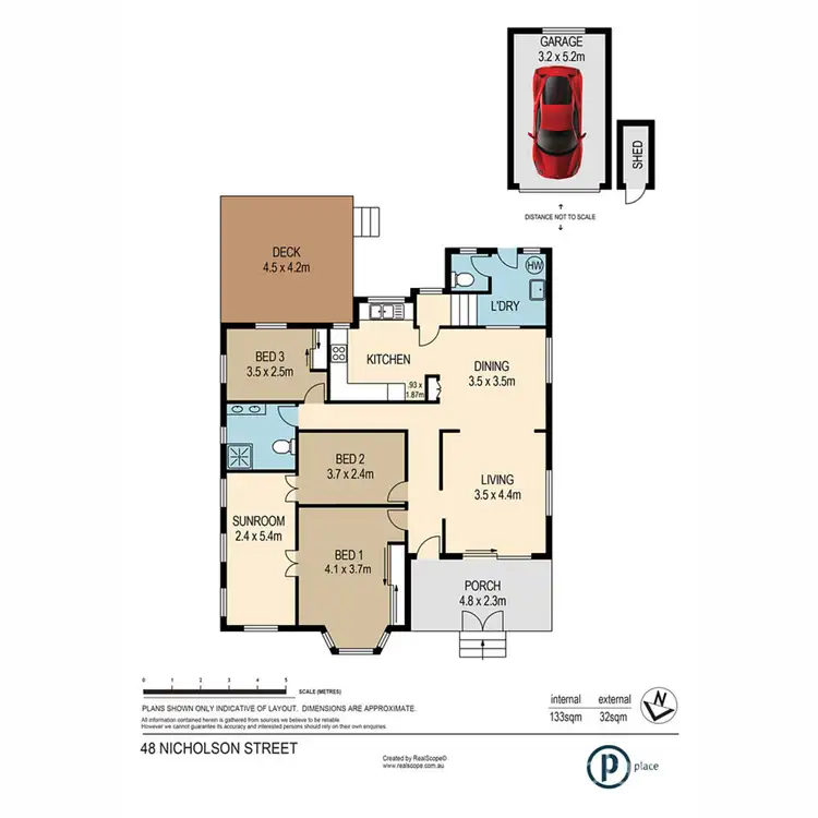 Floorplan of Homely house listing, 48 Nicholson Street, Greenslopes QLD 4120