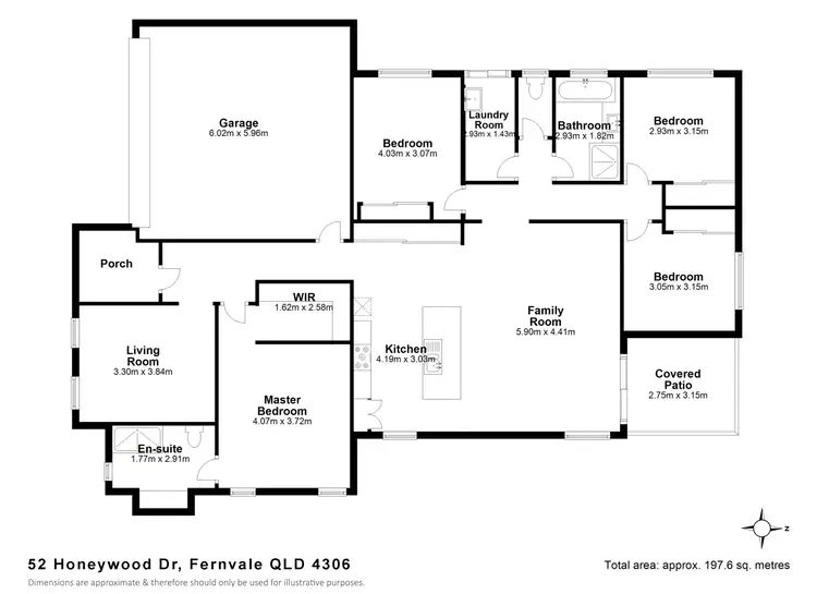 Floorplan of Homely house listing, 52 Honeywood Drive, Fernvale QLD 4306