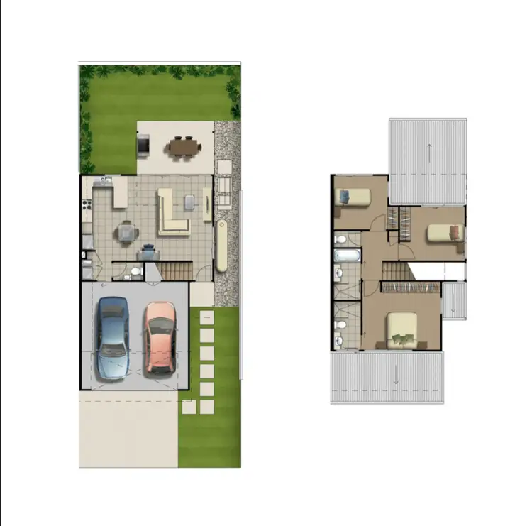 Floorplan of Homely townhouse listing, 5/21 Lacey Road, Carseldine QLD 4034
