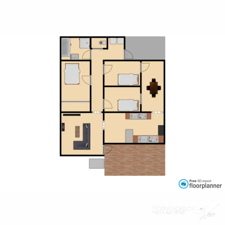 Floorplan of Homely house listing, 885 Thorndale Road, Glen Aplin QLD 4381