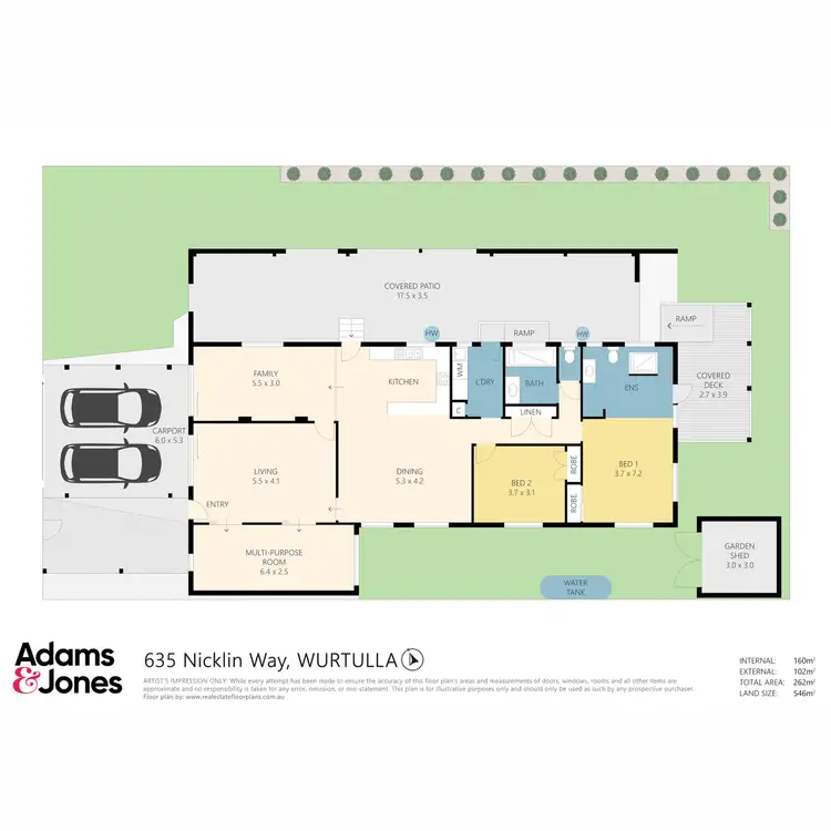 Floorplan of Homely house listing, 635 Nicklin Way, Wurtulla QLD 4575