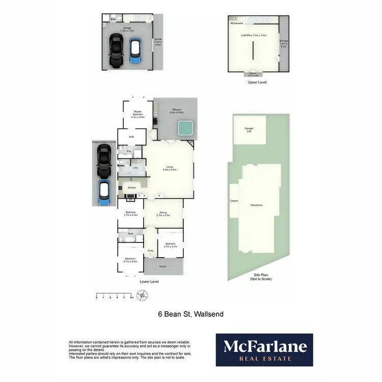 Floorplan of Homely house listing, 6 Bean Street, Wallsend NSW 2287