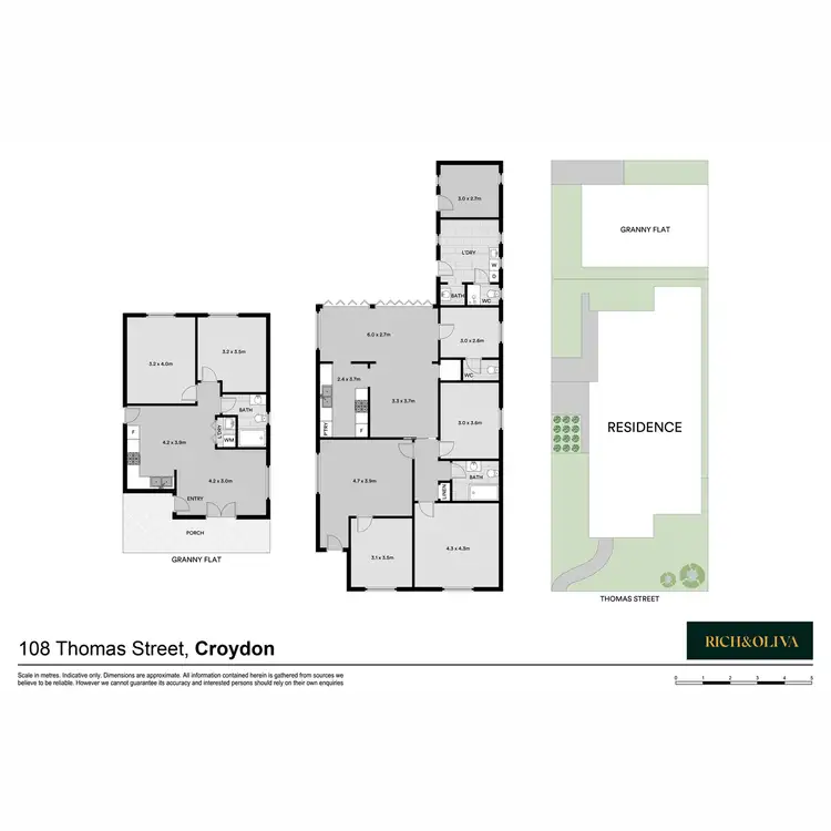 Floorplan of Homely house listing, 108 Thomas Street, Croydon NSW 2132
