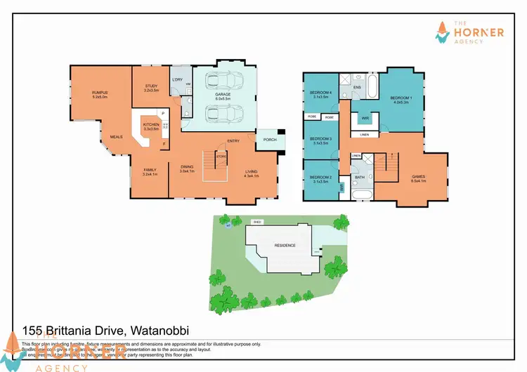Floorplan of Homely house listing, 155 Brittania Drive, Watanobbi NSW 2259