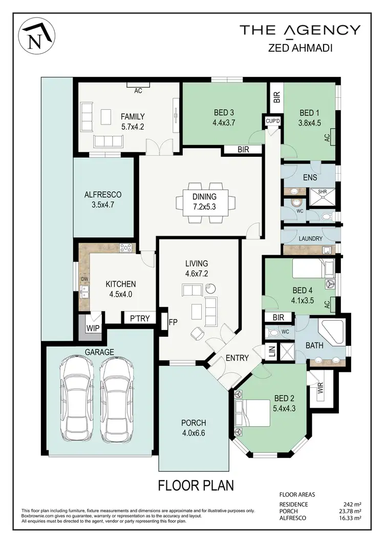Floorplan of Homely house listing, 31 Millendon Street, Carramar WA 6031
