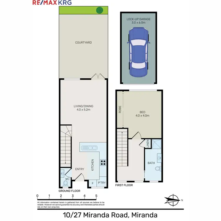Floorplan of Homely townhouse listing, 10/27 Miranda Road, Miranda NSW 2228