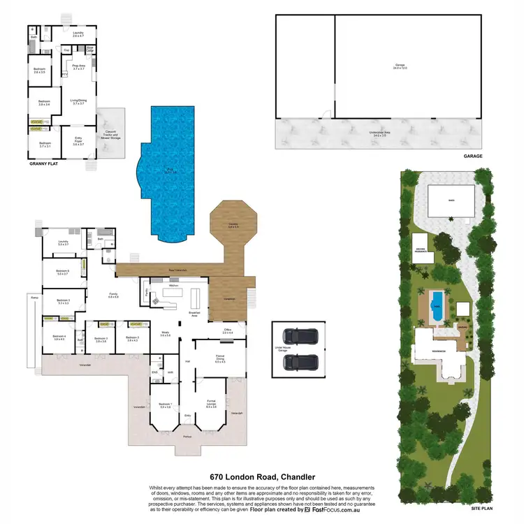 Floorplan of Homely house listing, 670 London Road, Chandler QLD 4155