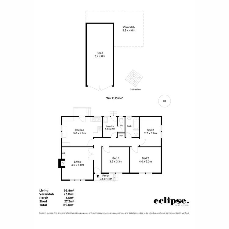 Floorplan of Homely house listing, 5 View Street, Ridgehaven SA 5097