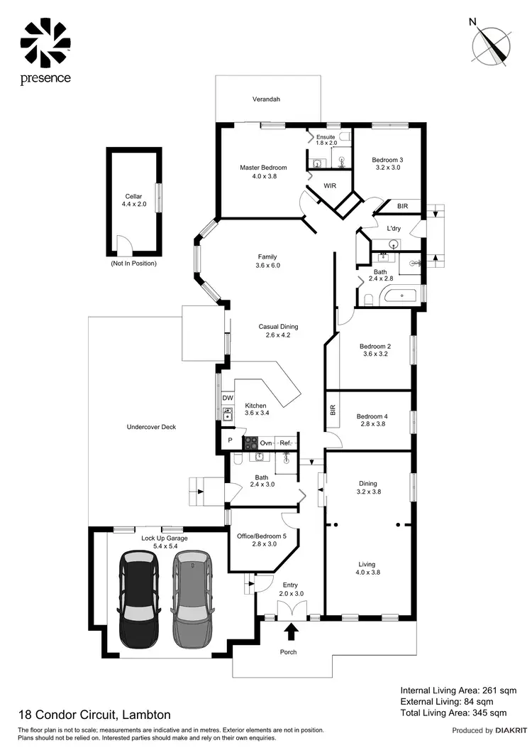 Floorplan of Homely house listing, 18 Condor Circuit, Lambton NSW 2299